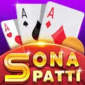 Teen Pati Sona Icon
